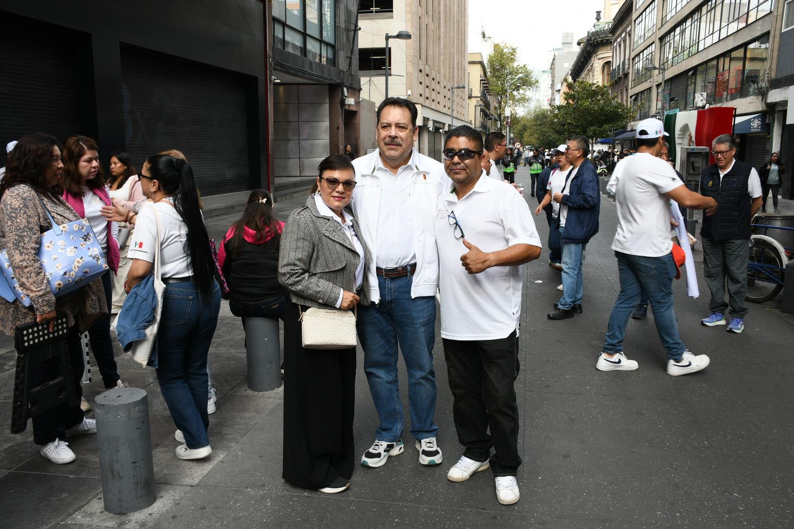 Asamblea informativa de la presidenta Claudia Sheinbaum Pardo en el Zócalo de la Ciudad de México 